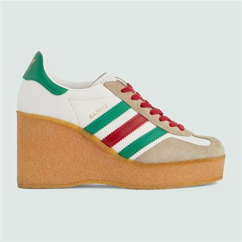 adidas gazelle gucci white|gazelle sneaker adidas gucci wedge.